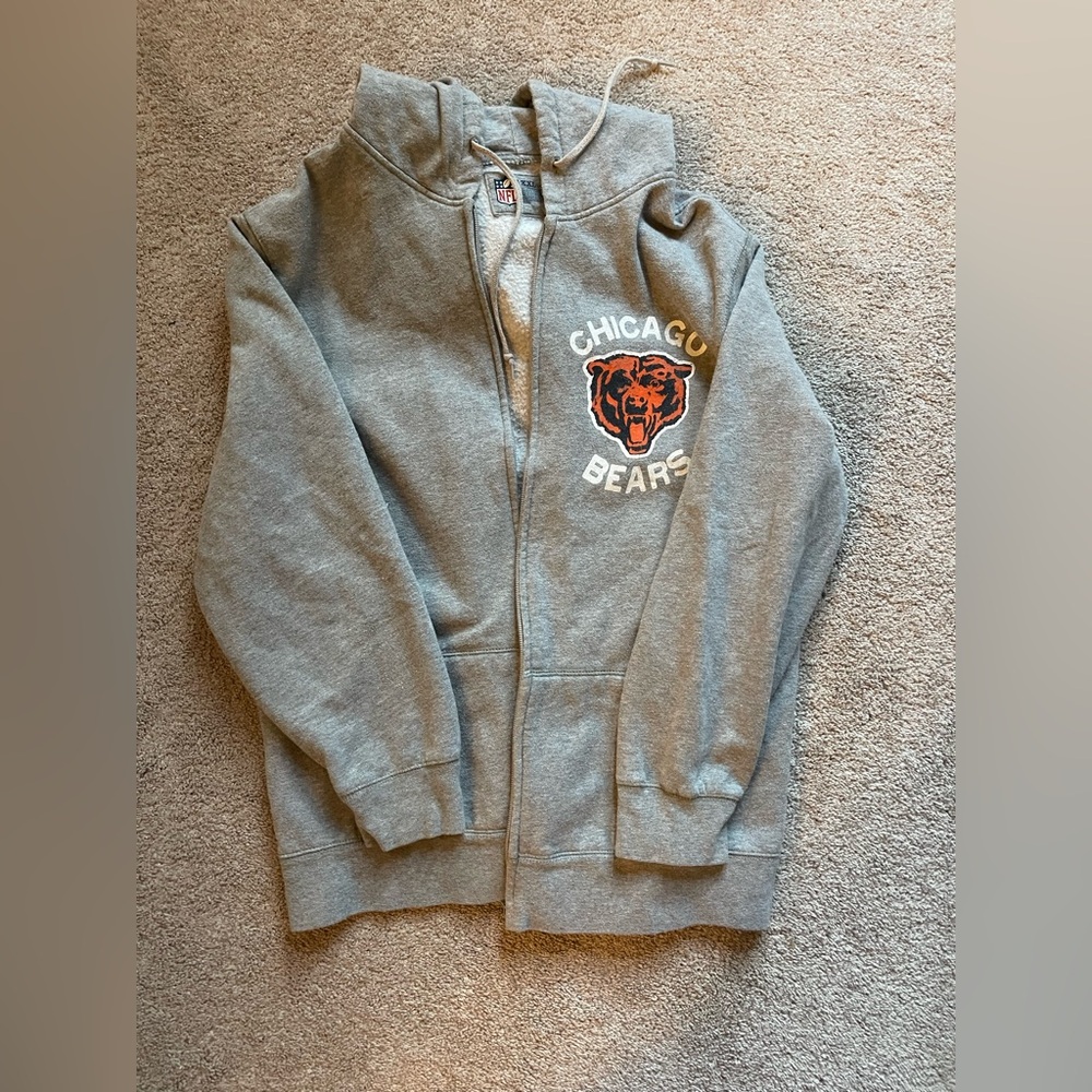 Chicago bears zip up